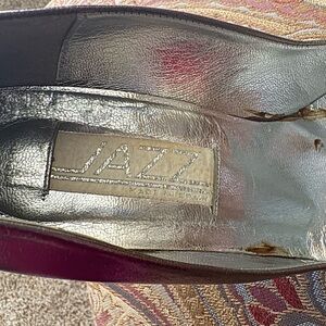 All that Jazz Silver and Pink Heels